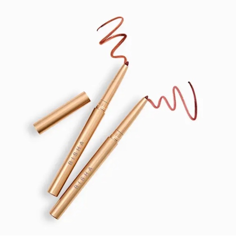 NIB‼️ Bisha Essential Lip Designer Lip Liner Duo in San Tropez & St Barths